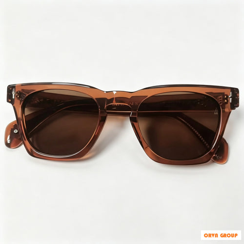 Luxury Hand Polished Acetate Sunglasses, High-End Full Rim Acetate Frame Polarized Sunglasses for Men Women